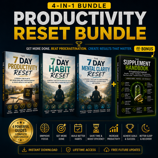 Productivity Reset Bundle